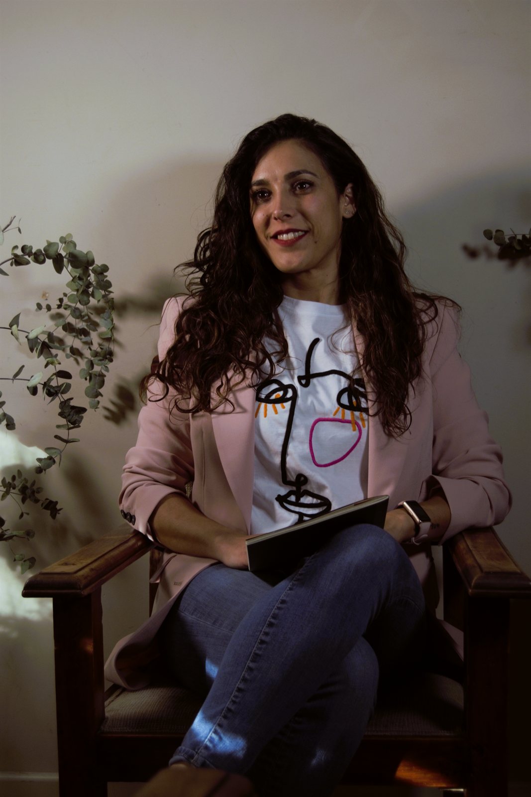 Ana González en consulta